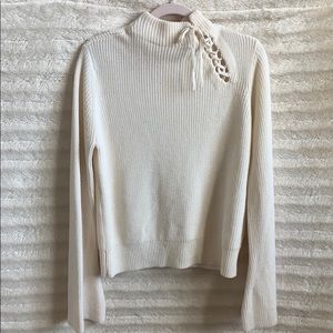 7 For All Mankind Chunk Knit Turtleneck Sweater